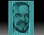 Shining horror movie relief for CNC router or 3D printer