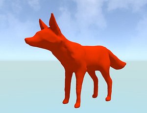 blend minimalist fox