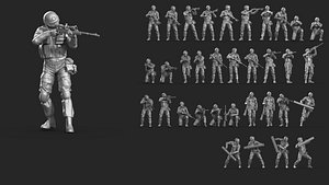 SWAT Figure Set 03