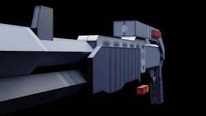 3D Shot gun model
