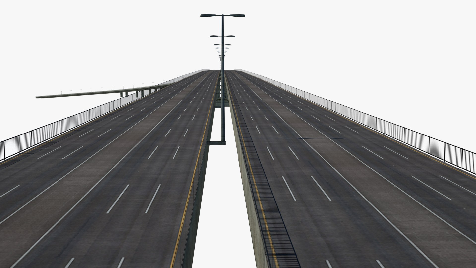 3D Highway Bridge Model - TurboSquid 1234878