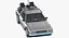 DeLorean Low Poly Driving