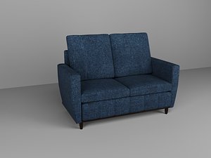 Modern 2 seater sofa for living roon 3D model
