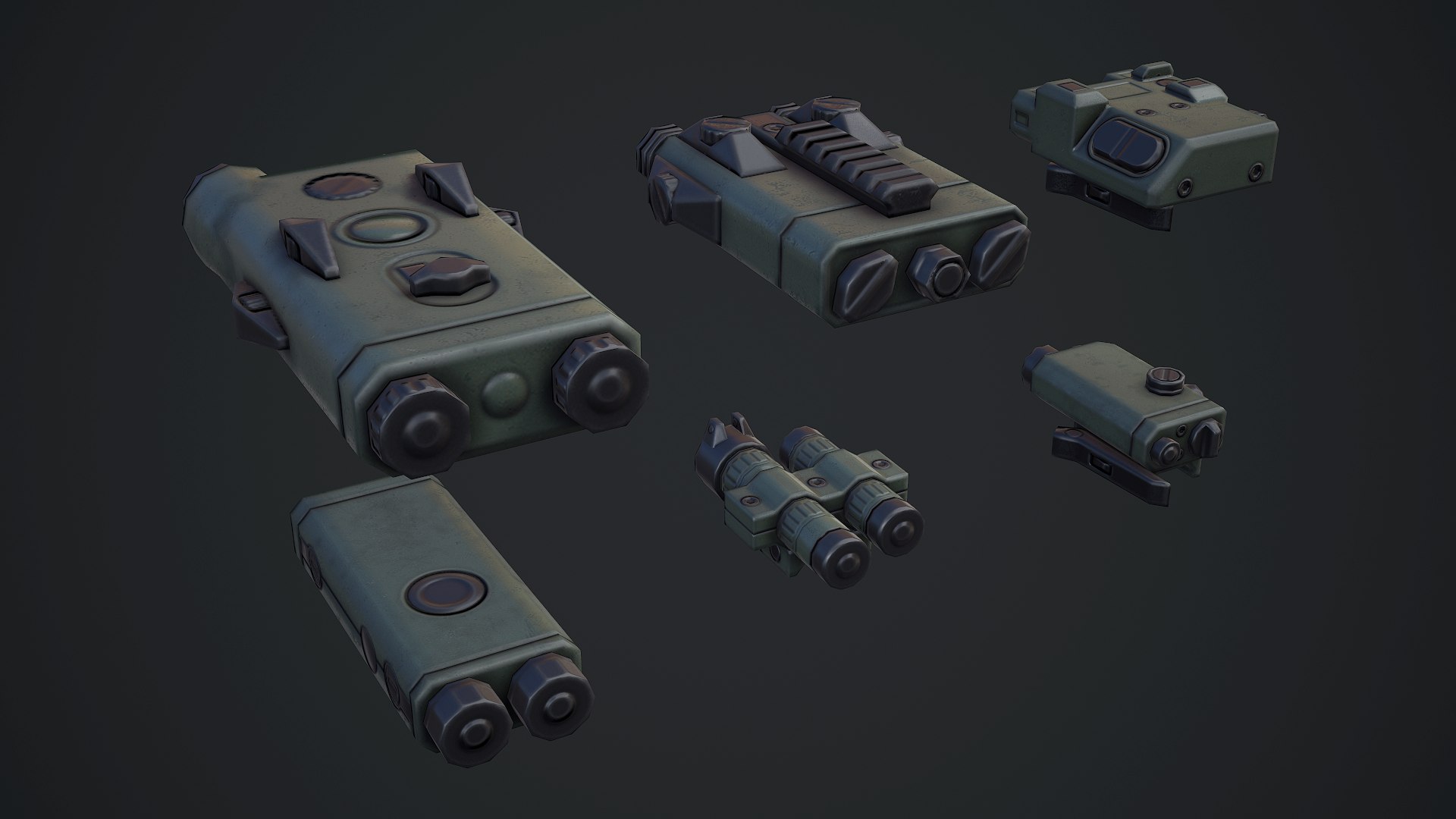 3D PEQ Units 01 GREEN https://p.turbosquid.com/ts-thumb/Hh/o57Sqv/Wk/screenshot010/png/1635165767/1920x1080/fit_q87/0081a0ad22479b31fce93011a4ef1e0ac2eee7a5/screenshot010.jpg