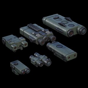 3D PEQ Units 01 GREEN