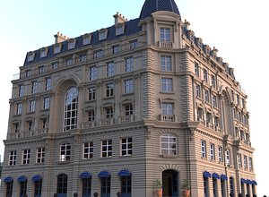 3D European Building