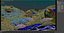 3D Cartoon Underwater Coral Reef Habitat Ocean Versione 2