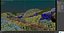 3D Cartoon Underwater Coral Reef Habitat Ocean Versione 2