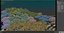 3D Cartoon Underwater Coral Reef Habitat Ocean Versione 2