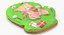 Christmas Cookie 05 3D