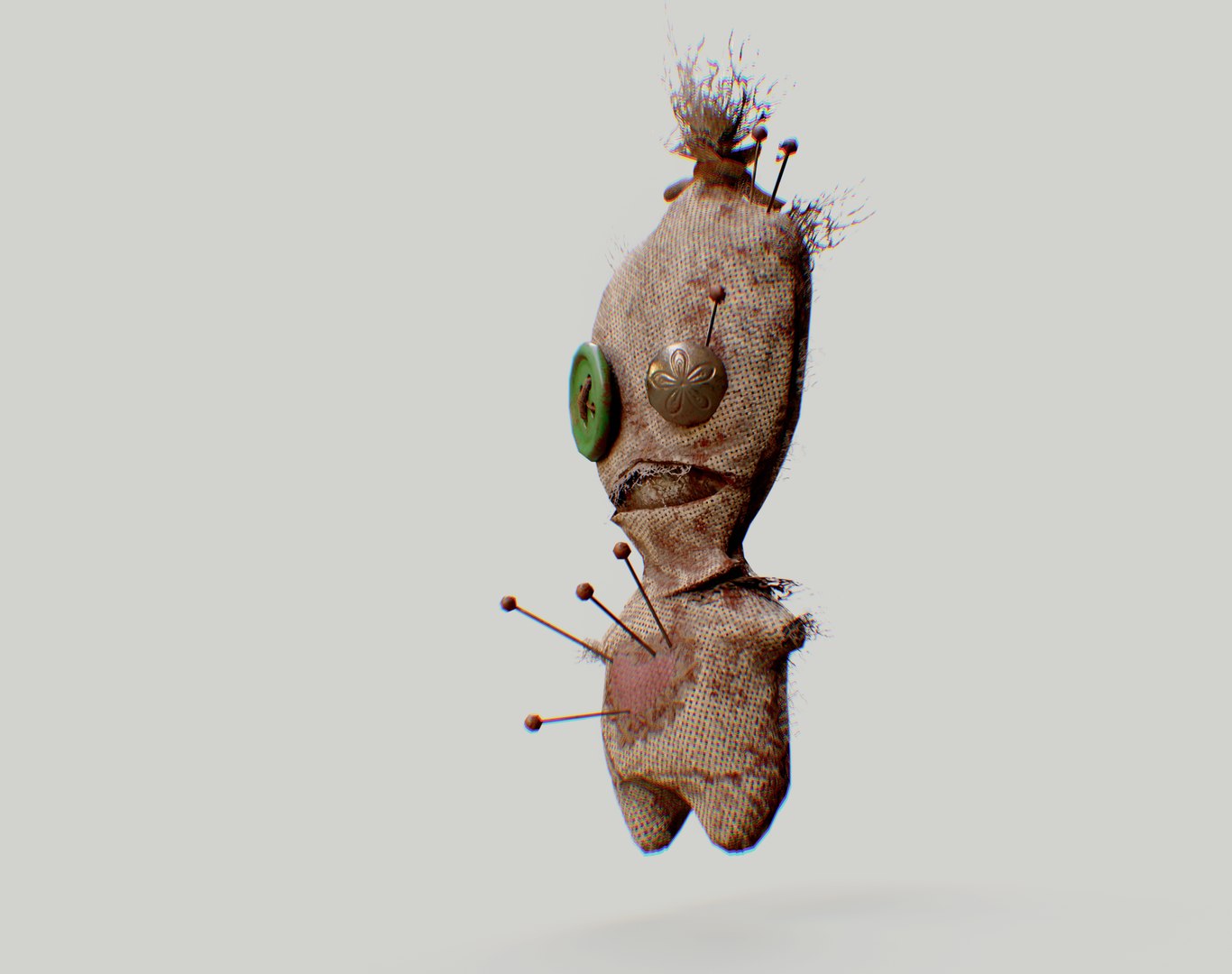 3D Voodoo Doll Game Ready Asset - TurboSquid 2346995
