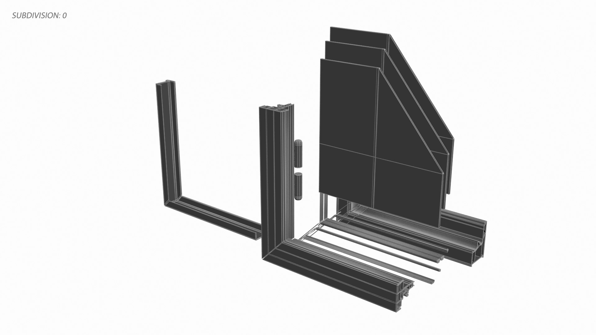 3D Triple Glazed Windows - TurboSquid 1732974