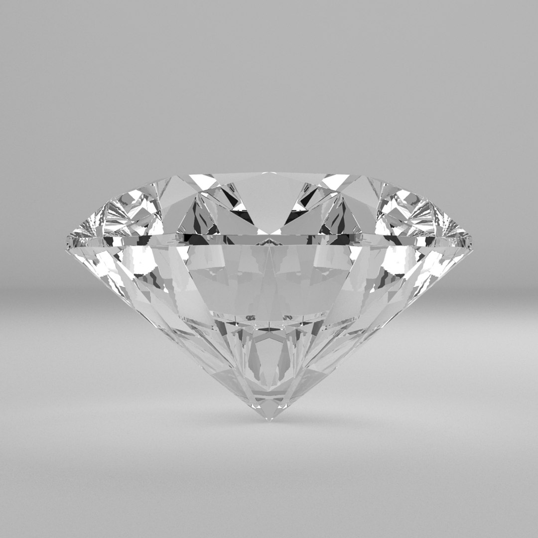 3d Diamond Brilliant Model