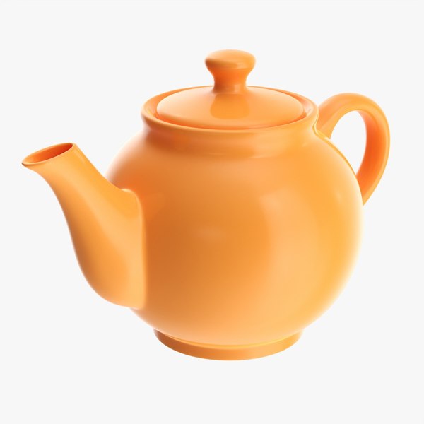 3D Ceramic teapot 01