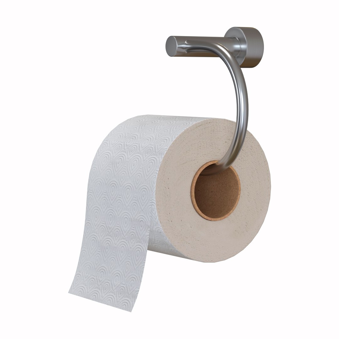 3D Toilet Paper - TurboSquid 1860235