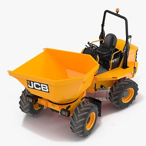3D 6t-1 site dumper dump truck