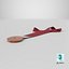 3D Paralympic Games Bronze Award Medal Red Ribbon