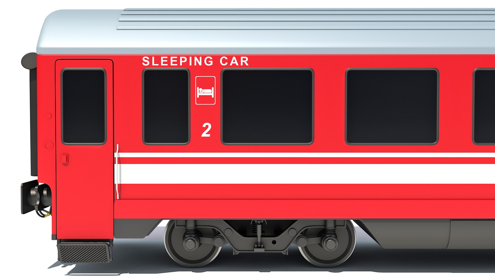 Sleeping Car 3D TurboSquid 1630250