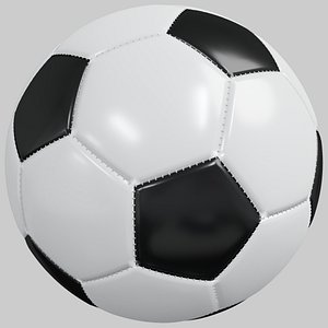 Soccer ball in Blender and other formats