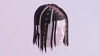 Medium Dreads - Partially Bleached - King Von Style