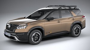 Nissan Pathfinder Rock Creek 2023 3D model