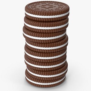 3D Sandwich Biscuit Cookie