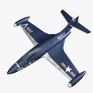 grumman f9f panther cougar model