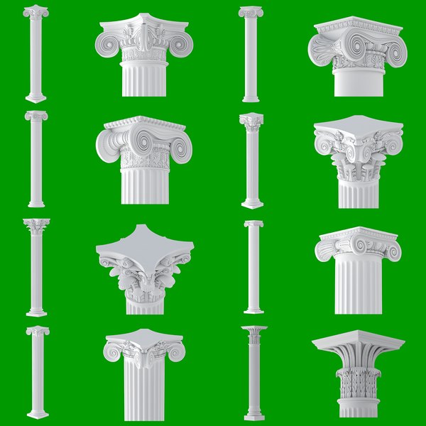 3D Border Posts Collection model - TurboSquid 2021432
