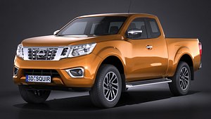 3d model nissan np300 navara