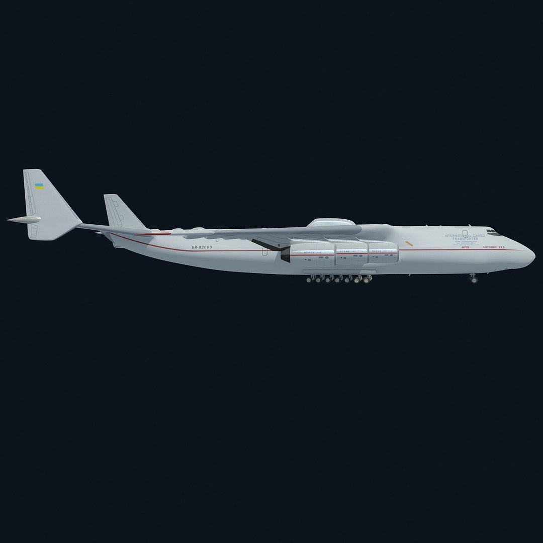 3D Antonov An-225 Model - TurboSquid 446859