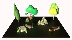 cartoon tree