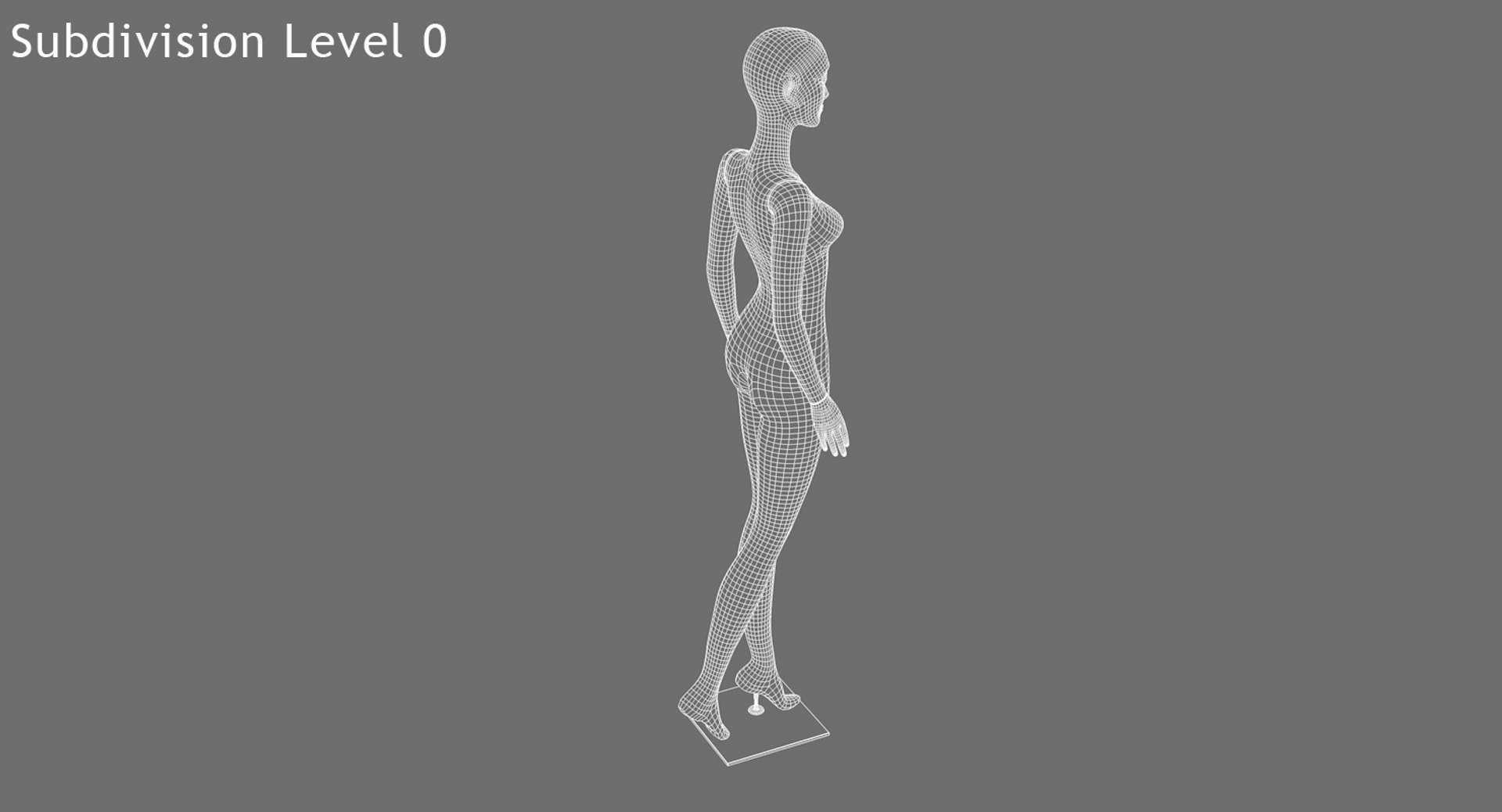 mannequin female 3D model https://p.turbosquid.com/ts-thumb/Hi/sX5ENX/Kqccpno1/wf4/jpg/1590155999/1920x1080/fit_q87/d807da37bc47676c67601d7ae2a65f23aa708426/wf4.jpg