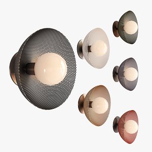 Petite Centric Wall Sconce 3D model