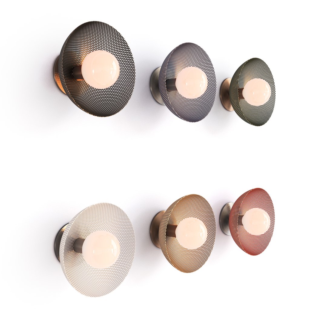 Petite Centric Wall Sconce 3D Model - TurboSquid 2054827