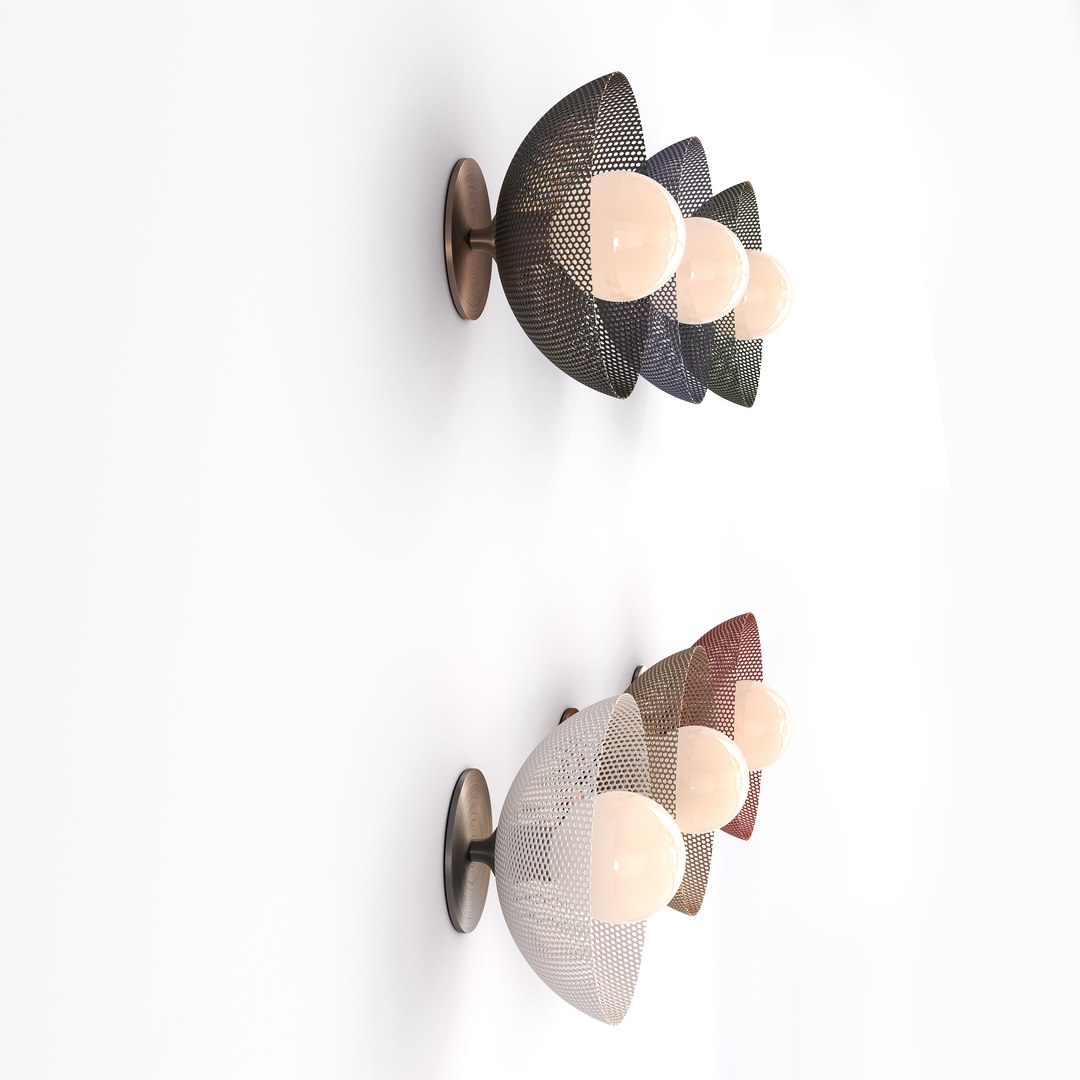 Petite Centric Wall Sconce 3D Model - TurboSquid 2054827