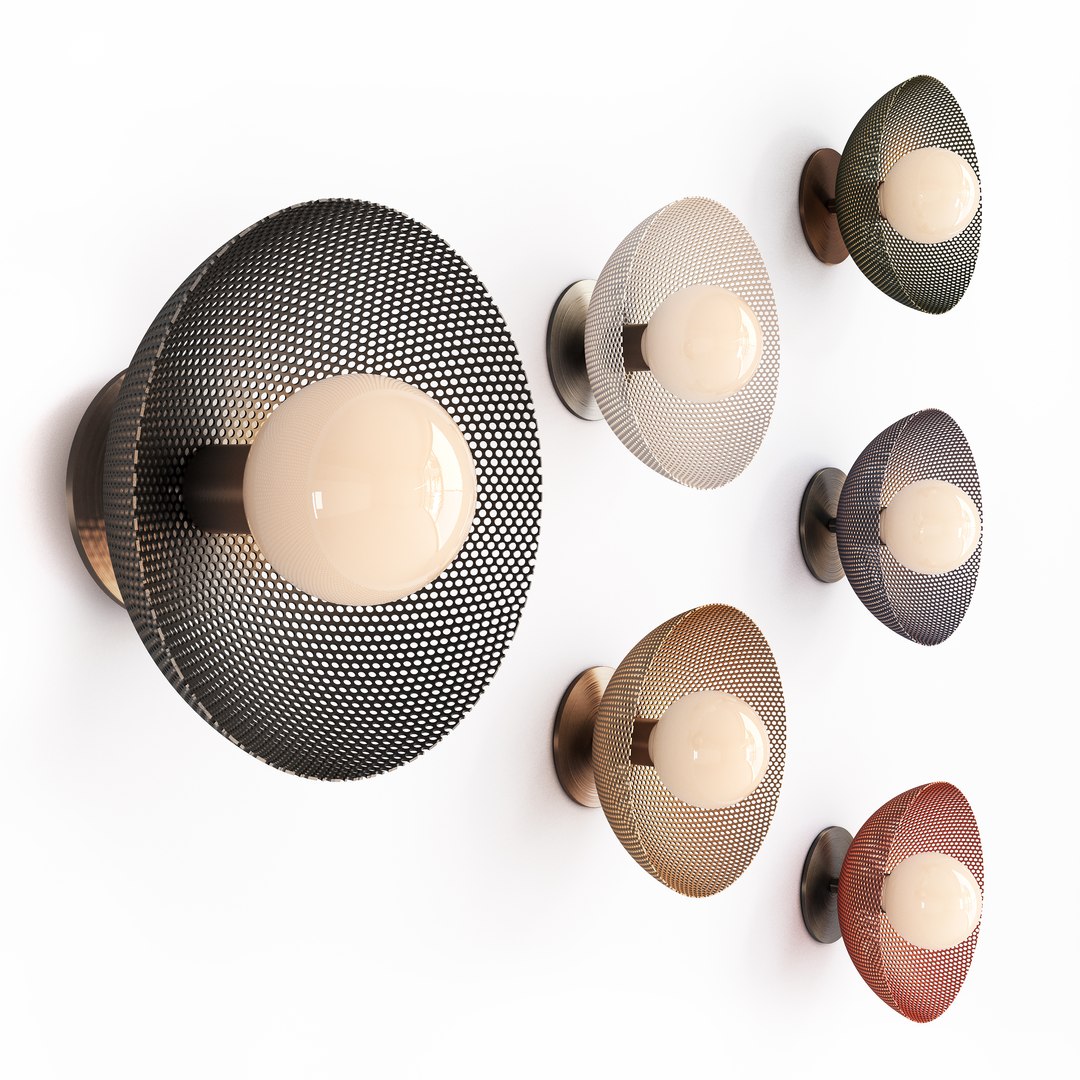 Petite Centric Wall Sconce 3D Model - TurboSquid 2054827