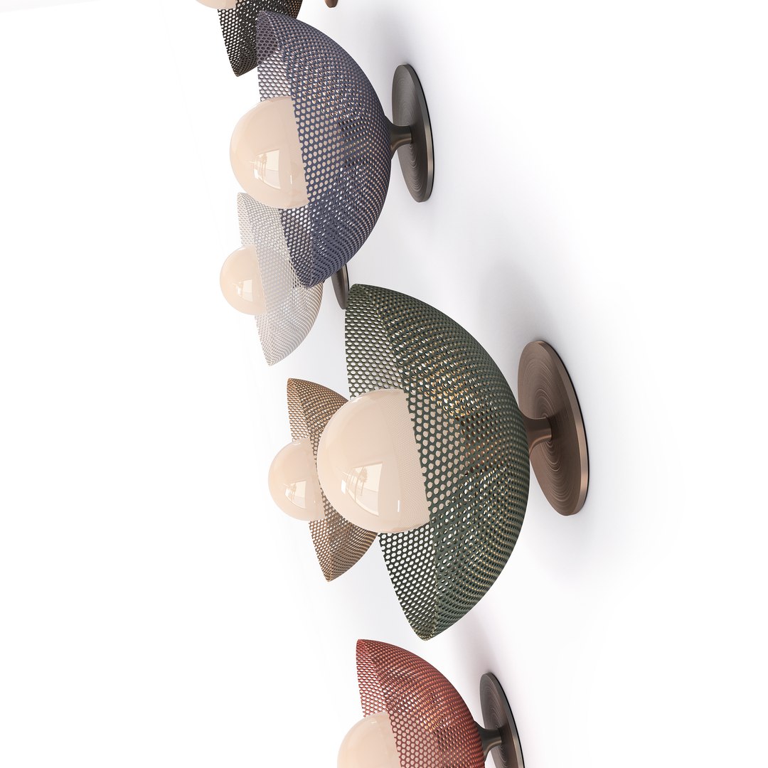Petite Centric Wall Sconce 3D Model - TurboSquid 2054827