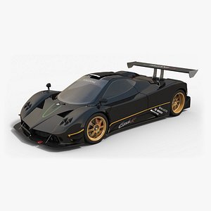 3d pagani zonda r