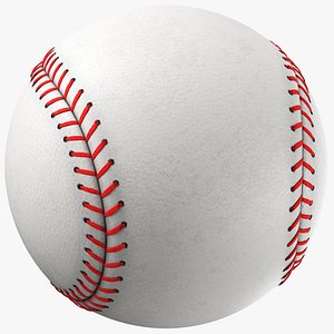 3D generic baseball ball