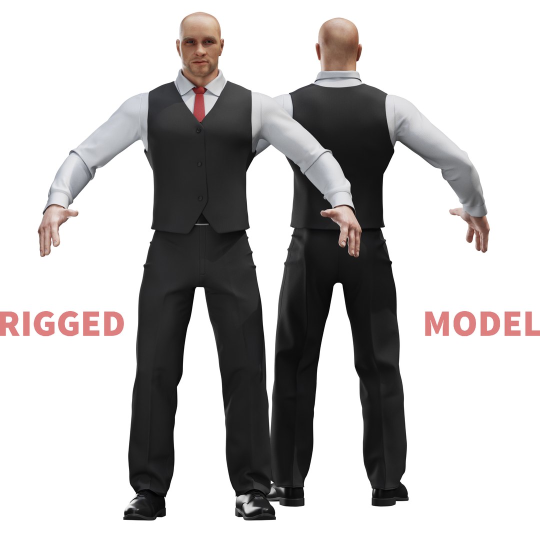 Man 3D Model - TurboSquid 1482525