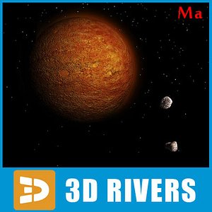 3d photoreal mars