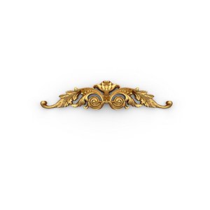 Classic decor ornament 17 3D print model 3D model
