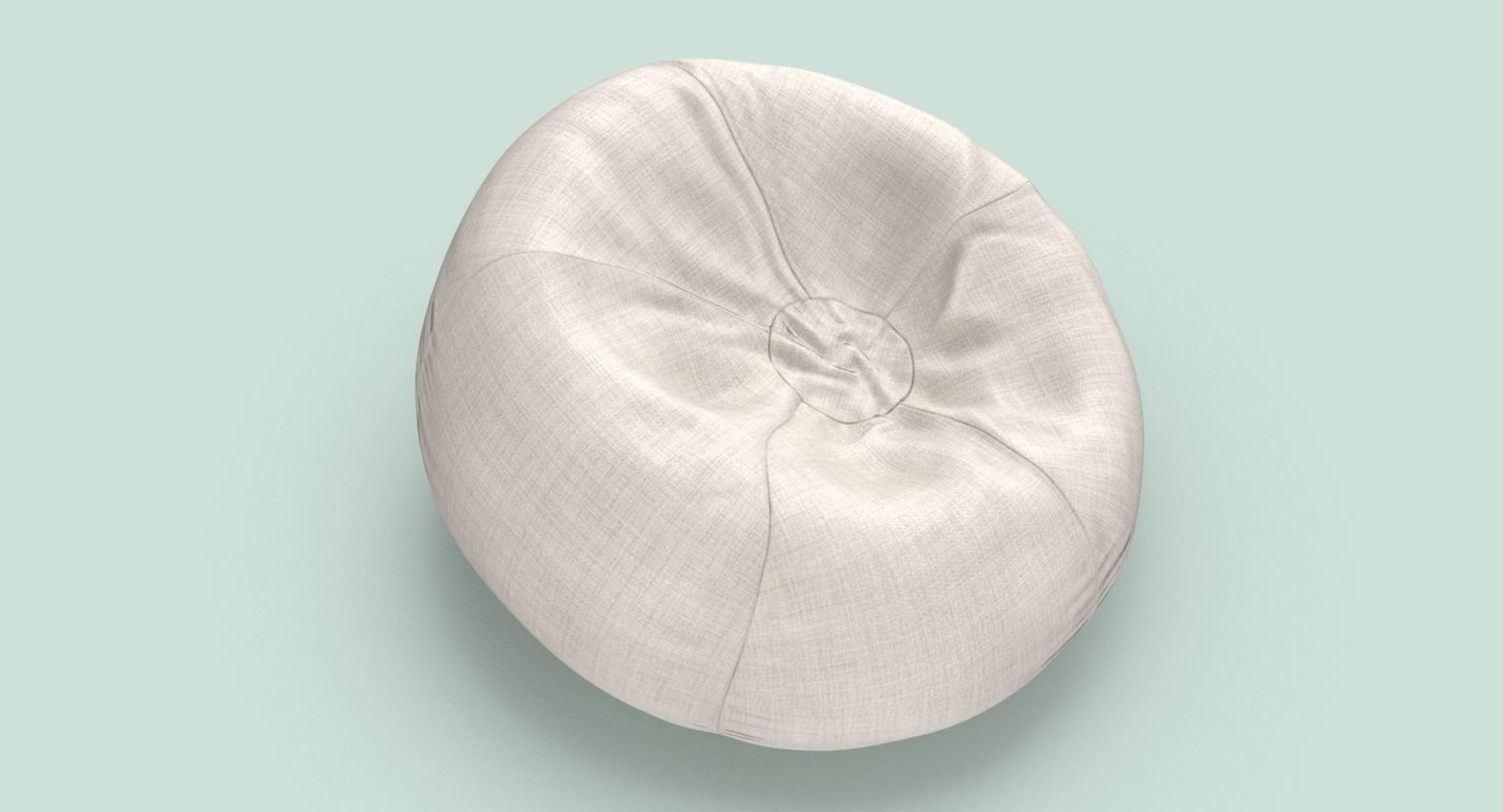 Midcenturybeanbagchair 3D Model TurboSquid 1262175