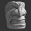 Maori Tiki Face Sculpture
