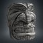 Maori Tiki Face Sculpture