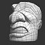 Maori Tiki Face Sculpture