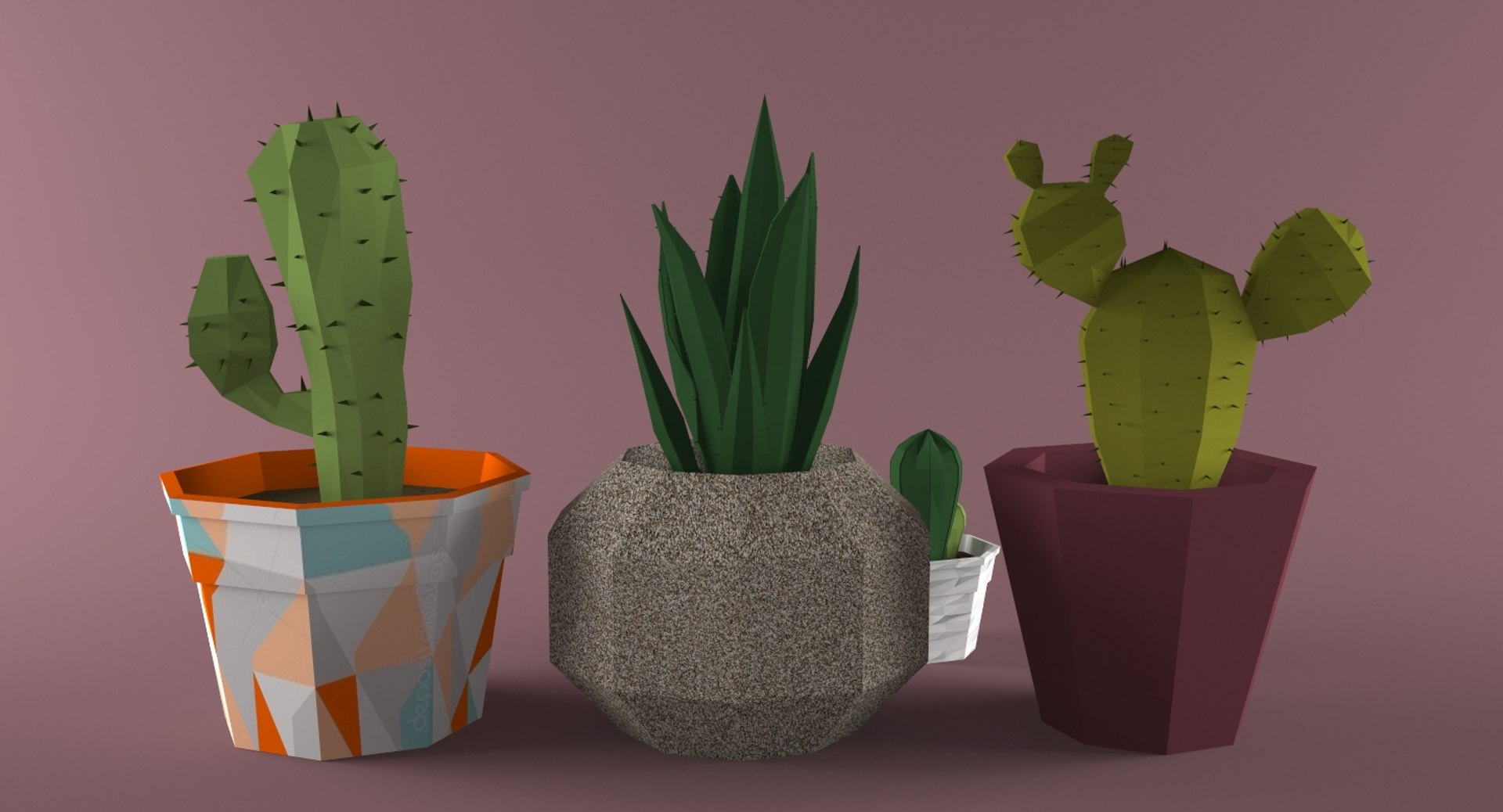 Cactus Model - TurboSquid 1246710