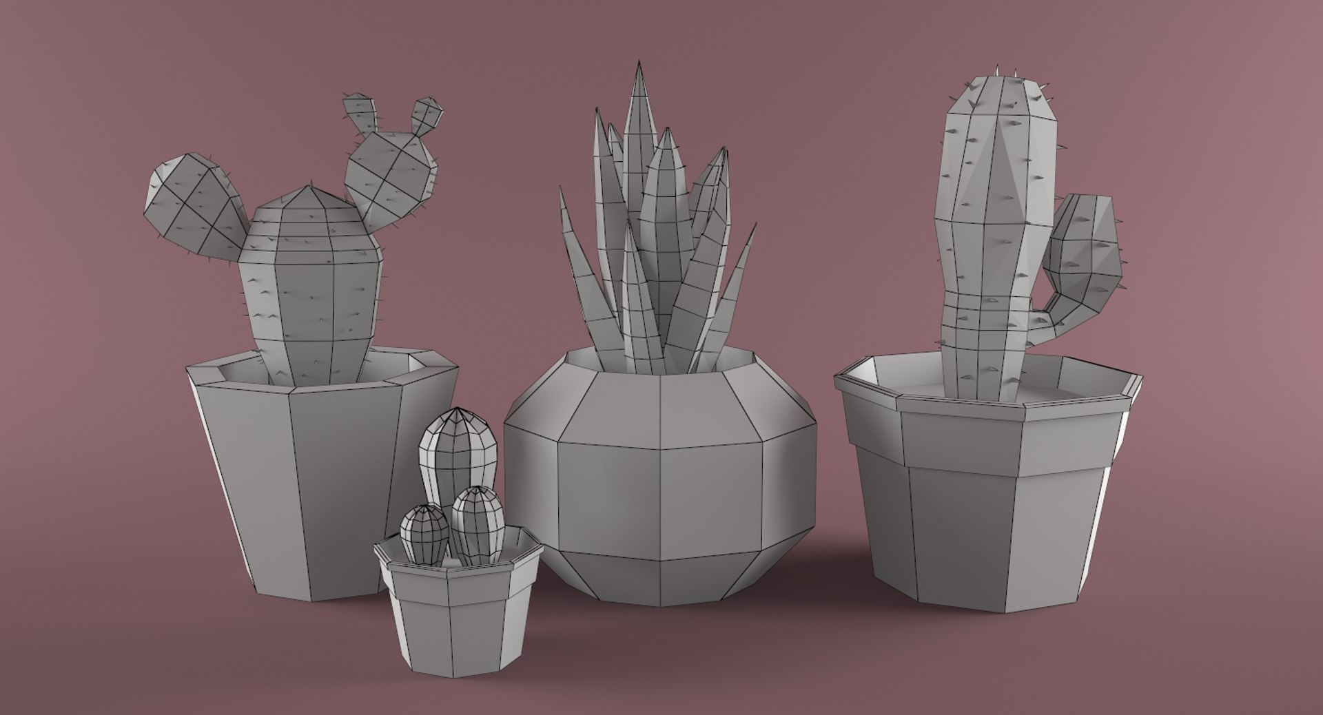 Cactus Model - TurboSquid 1246710