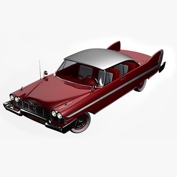 3D 1958 Plymouth Fury Rigged TurboSquid 1219797