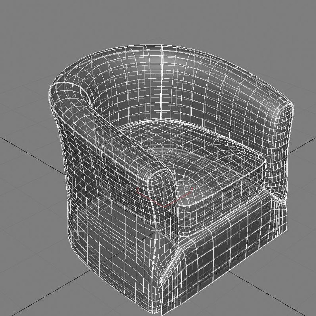 Armchair Chair Obj